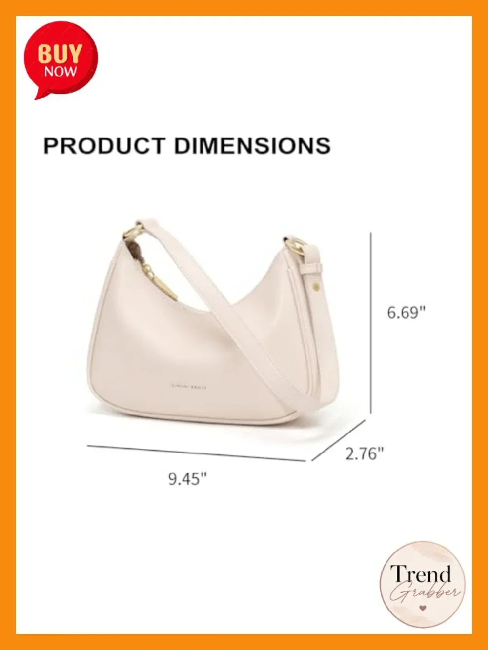 Retro Clutch Underarm Shoulder Bag with Dual Straps, Crossbody